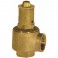 Heating safety valve bronze body FF 26x34 26x34 3 bar - GOETZE : 651MHIK-25-F/F-25/25