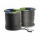 TRICOTEX black braid 15mm coil 100m - DIFF