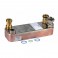 Domestic hot water exchanger - DIFF for Vaillant : 064950
