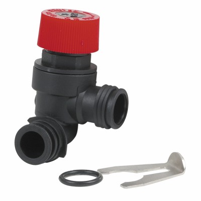 Pressure relief valve 3 bars - DIFF for Saunier Duval : 0020078632