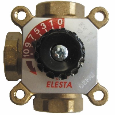 Válvula mezcladora ELESTA 3 vias H3MG25 FF1" - E.R.E REGULATION : H3MG25-8