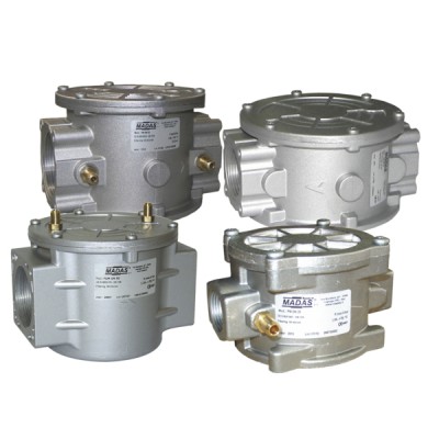 Gas filter type fg05 with pressure plug ff1"1/4 - MADAS : FM05 D50