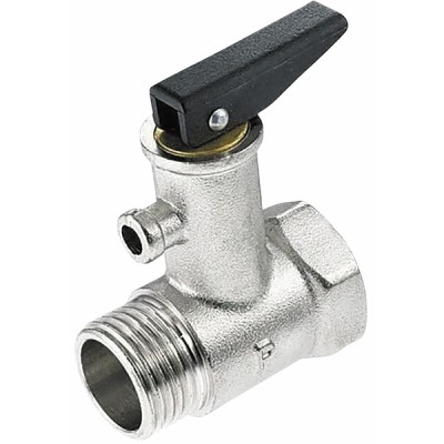 Safety valve 8 bars with tap - IMMERGAS : 1.1454