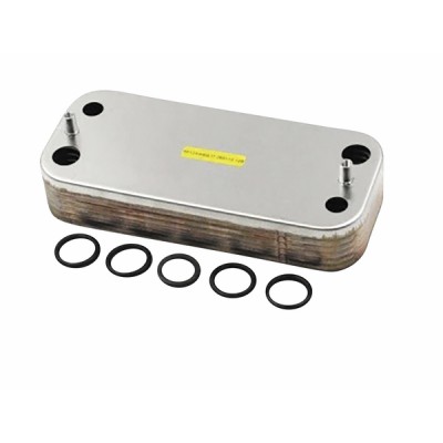 12-plate heat exchanger kit c/O-ring - SAUNIER DUVAL : HA00540042