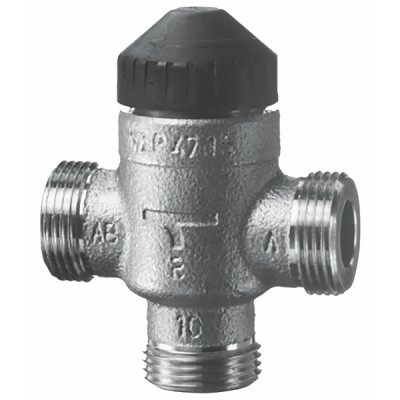 Thermomètre rond 0° à 120°C Ø58mm - DIFF