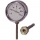 Dial thermometer plunger 0 120°c ø80mm 40 - DIFF