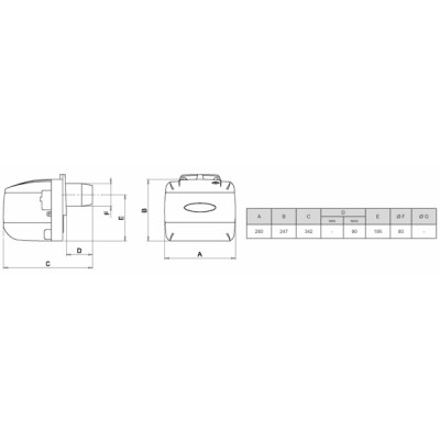 llave control  25 bar - DIFF