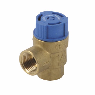 Safety valve FF 1/2 10 bars - COSMOGAS - STG : 61205028