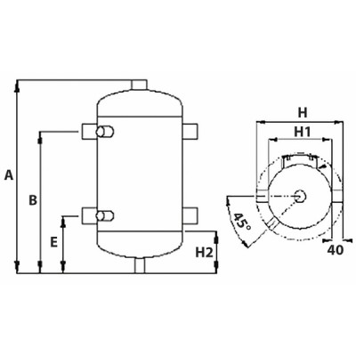 Termostato de ambiente hermético TS 9501/02 - DIFF