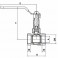 Ball valve FF with extended lever PN 40 3/8? - DIMPEXP : 1346-38