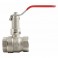 Ball valve FF with extended lever PN 40 3/8? - DIMPEXP : 1346-38