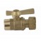 Water meter isolation ball valve straight FF 1/2? 3/4? - DIFF