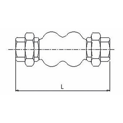 Expansion joint 3/4" - DIFF