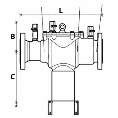 Desconector zona de presión reducida ba controlable con brida 100 - HONEYWELL : BA300-100A