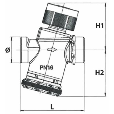 Válvula de reglaje qtz dn 10mm con regulacion entre 90 450l/h - OVENTROP : 1145663