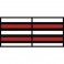Schalter Modell für ZH rot dicht  - DIFF für Zaegel Held: A814398