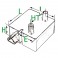 Ignition transformer td 2 stpafb  - DIFF for Baltur : 0005020044