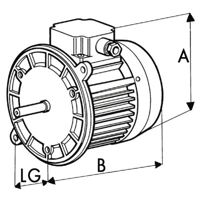 Burner motor type 135.2.370 mv - DIFF