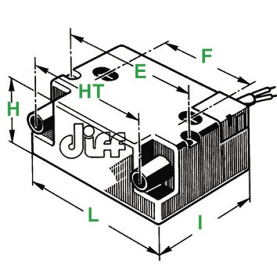 Ignition transformer kit ebi fioul - DIFF