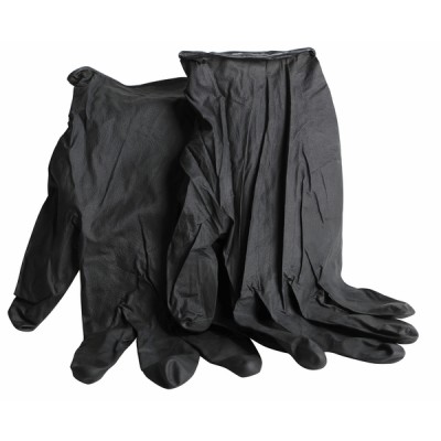 Black mamba gloves size 8/9 (box of 100 gloves) (X 100) - DIFF
