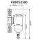 Vortex500 filter 1" - SENTINEL : ELIMV500-GRP1M-EXP