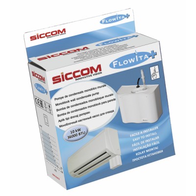 Wall close-coupled pump for air conditioner - SICCOM S.A. : DE05LCC440