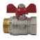Ball valve MF butterfly handle PN 40 1? - DIMPEXP : 1352-1