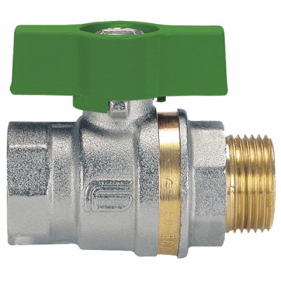 Ball valve MF T-handle PN 40 NF 1? - EFFEBI SPA : 0825V406NF