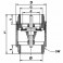 Brass all-position non-return valve brass valve 1 1/2 - DIFF