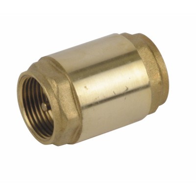 Brass all-position non-return valve brass valve 2 - DIFF
