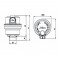 Miniluft compact 3/8 without shut-off valve  - RBM : 28270300