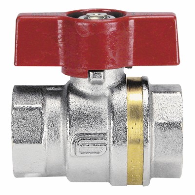 Ball valve alu butterfly handle FF 1/2" ASTER - EFFEBI SPA : 0824R404