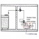 Plumbing fixtures valve anti-syphon ff3/8" - DIFF