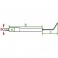 Électrode ionisation courte 48 corps creux - DIFF pour Bosch : 87168163540