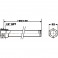 Fühlerhülse für Tauchthermostat Standard Lg. 50 mm  - DIFF