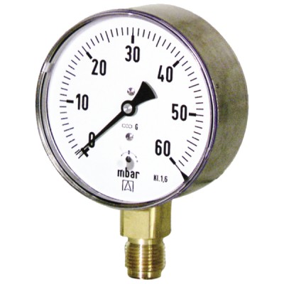 Manometro gas di verifica 0-60 mbar - DIFF