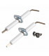 Ignition/flame sensing electrod (X 2) - SAUNIER DUVAL : 05600200