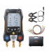 Kit standard Testo 550S avec flexibles - kit manomètre froid 2 voies - TESTO : 0564 5504