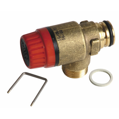 Pressure relief valve 3 bar - SAUNIER DUVAL : 05722800