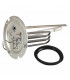 Sheathed element 2200W tc + anode + gasket - ATLANTIC : 060417