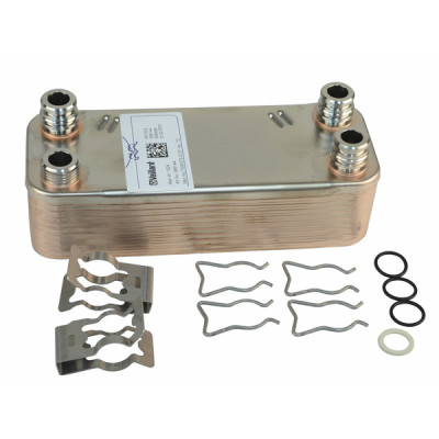 Intercambiador sanitario (20 placas) - VAILLANT : 065153