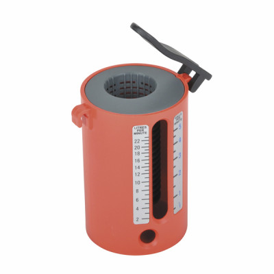 Tasse PVC mesure de débit