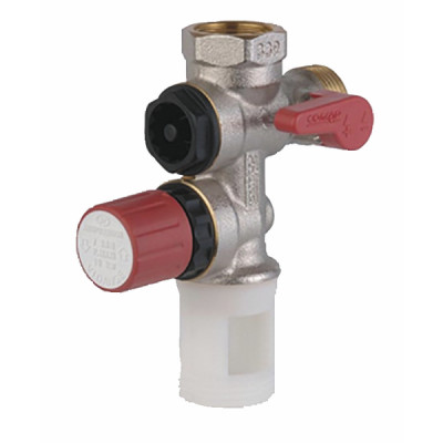 Groupe de sécurité droit laiton - 43mm MF3/4"- COMAP - 889006-01
