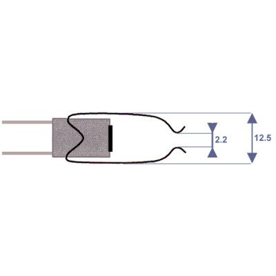 Temperature sensor - DIFF for Saunier Duval : 05706000