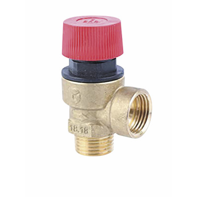 Safety valve 3 bars  - IMMERGAS : 1.0180