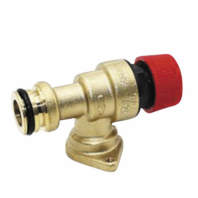 Valvula de seguridad (3 bar) - IMMERGAS : 1.023565