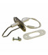 Ignition and flame sensing electrode - DIFF for Saunier Duval : 0020018434