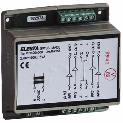 Multiplicateur des signaux de sondes pour RDO  - E.R.E REGULATION : RFV400A000