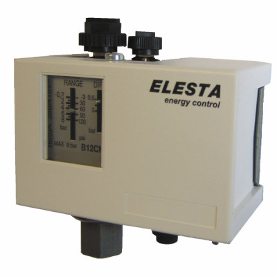 Pressostat manque d'eau -0.2 à 8b- E.R.E REGULATION - B12CN