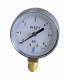 Water & air pressure gauge 0/6 bar ø63mm